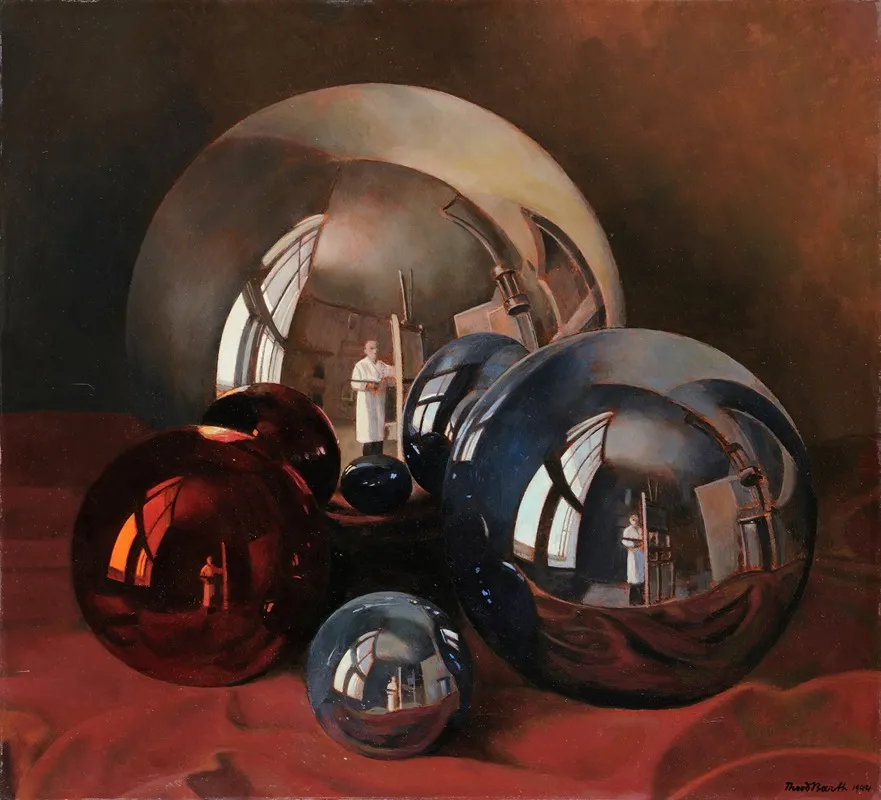 Glass Balls Wall Art by Theodor Barth - High-Resolution Digital Print