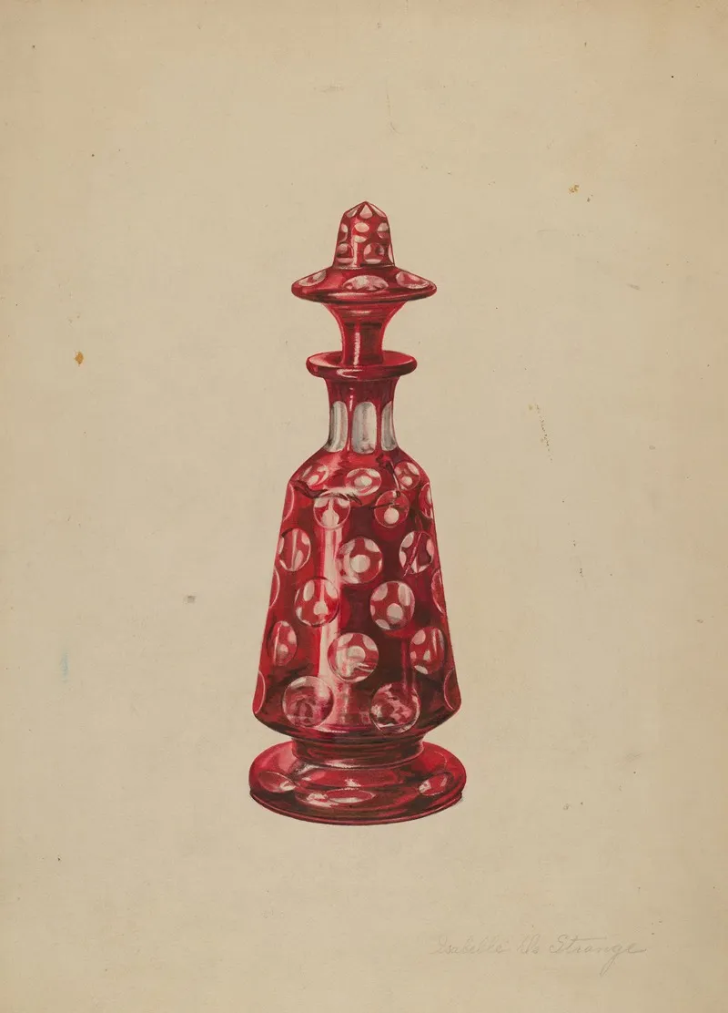 Glass Perfume Bottle