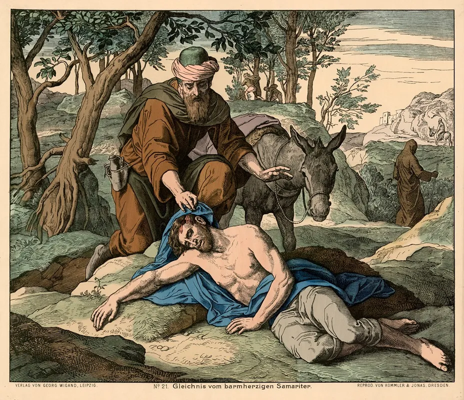 Gleichnis Vom Barmherzigen Samariter The Parable Of The Good Samaritan