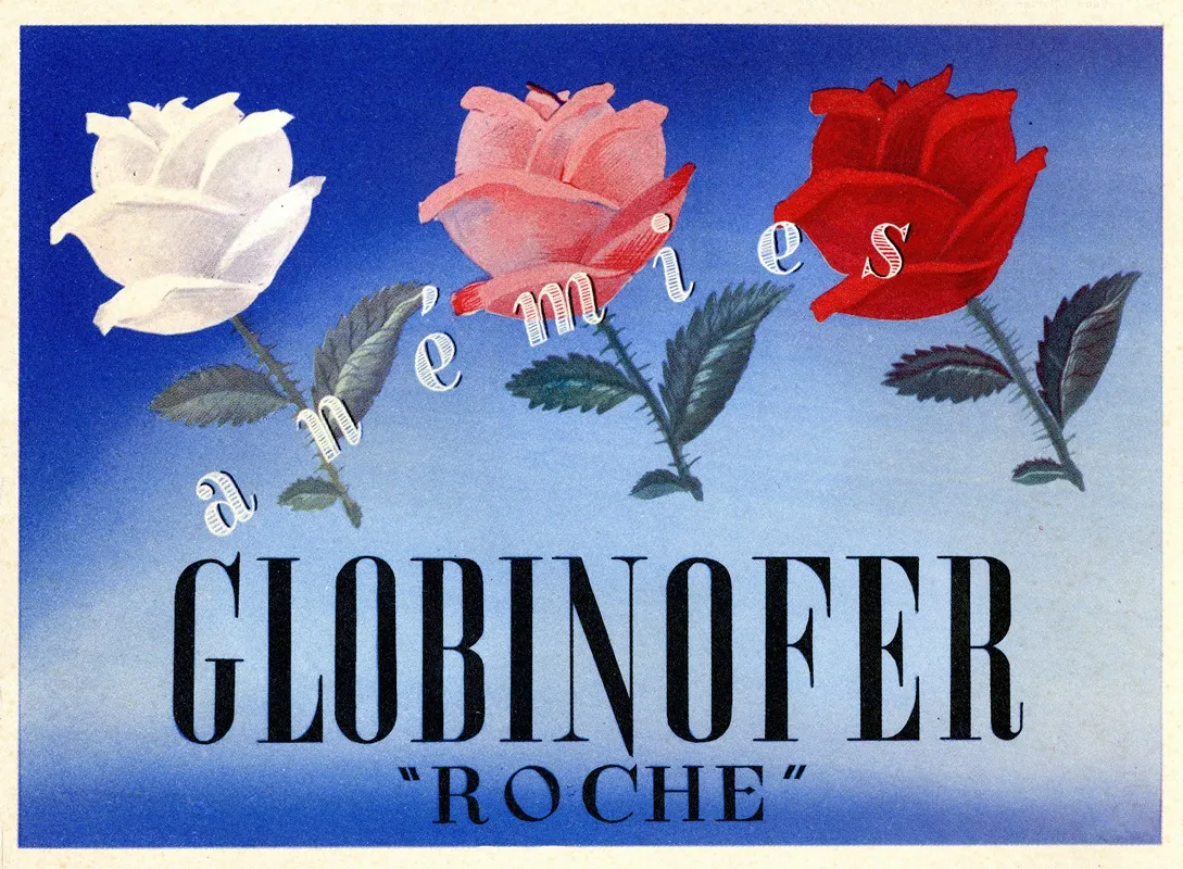 Globinofer 2 Wall Art by Produits F. Hoffmann-La Roche &amp; Cie - High-Resolution Digital Print