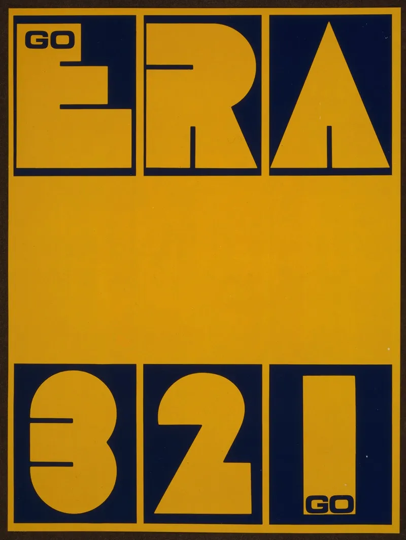 Go Era 3 2 1 Wall Art by League of Women Voters - High-Resolution Digital Print