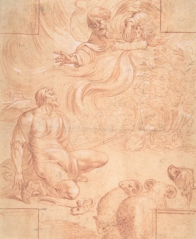 God Appearing To Moses