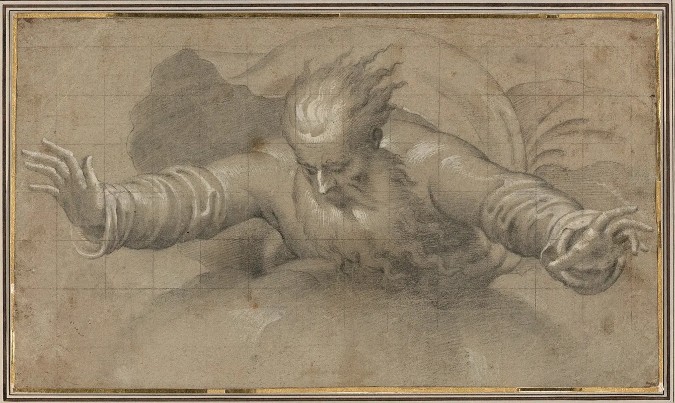 God The Father 6 Wall Art by Bernardino Campi - High-Resolution Digital Print