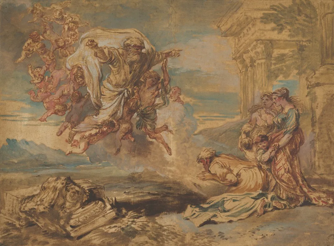 God The Father Appearing To Jacob