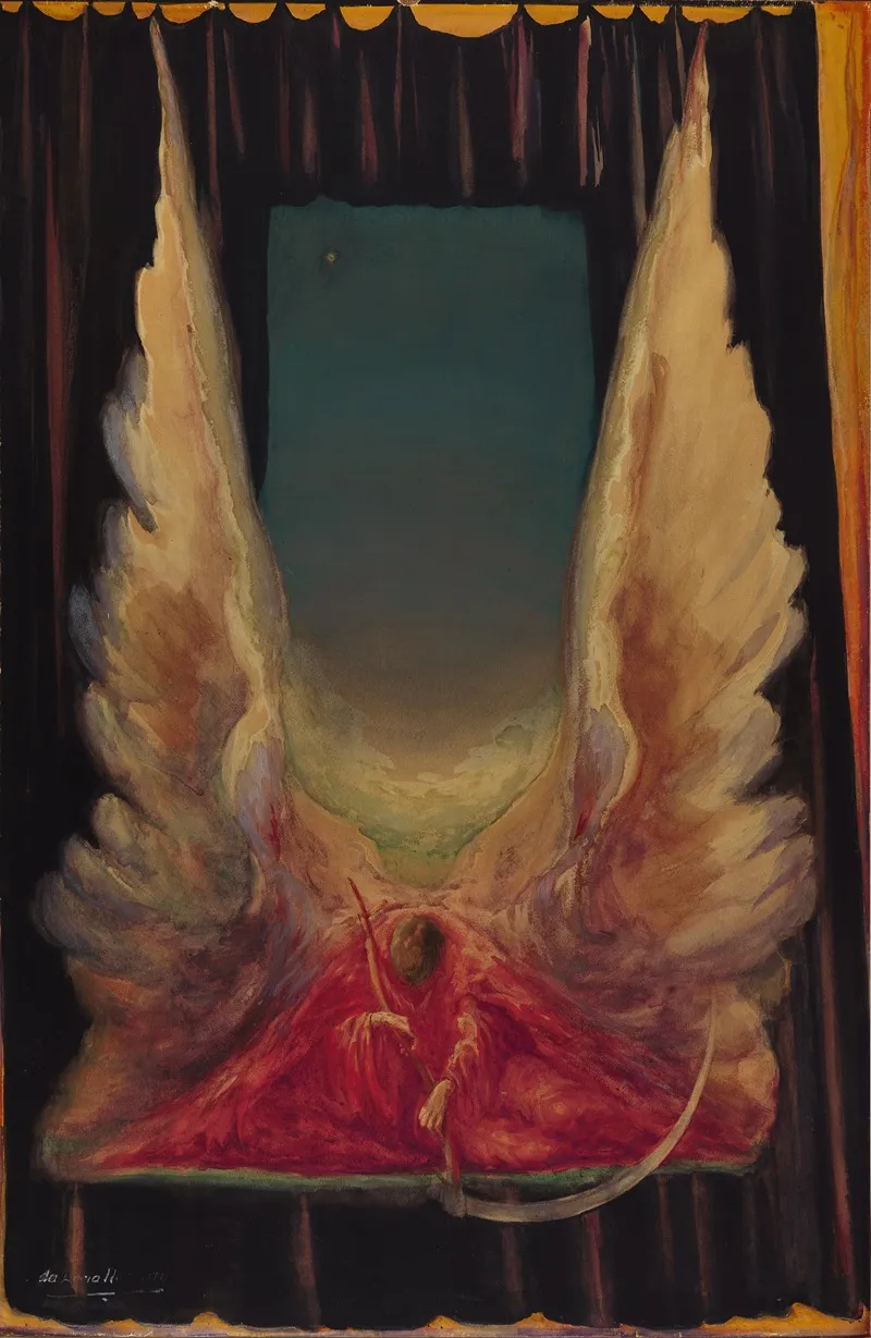 Gods Idea Wall Art by Da Loria Norman - High-Resolution Digital Print