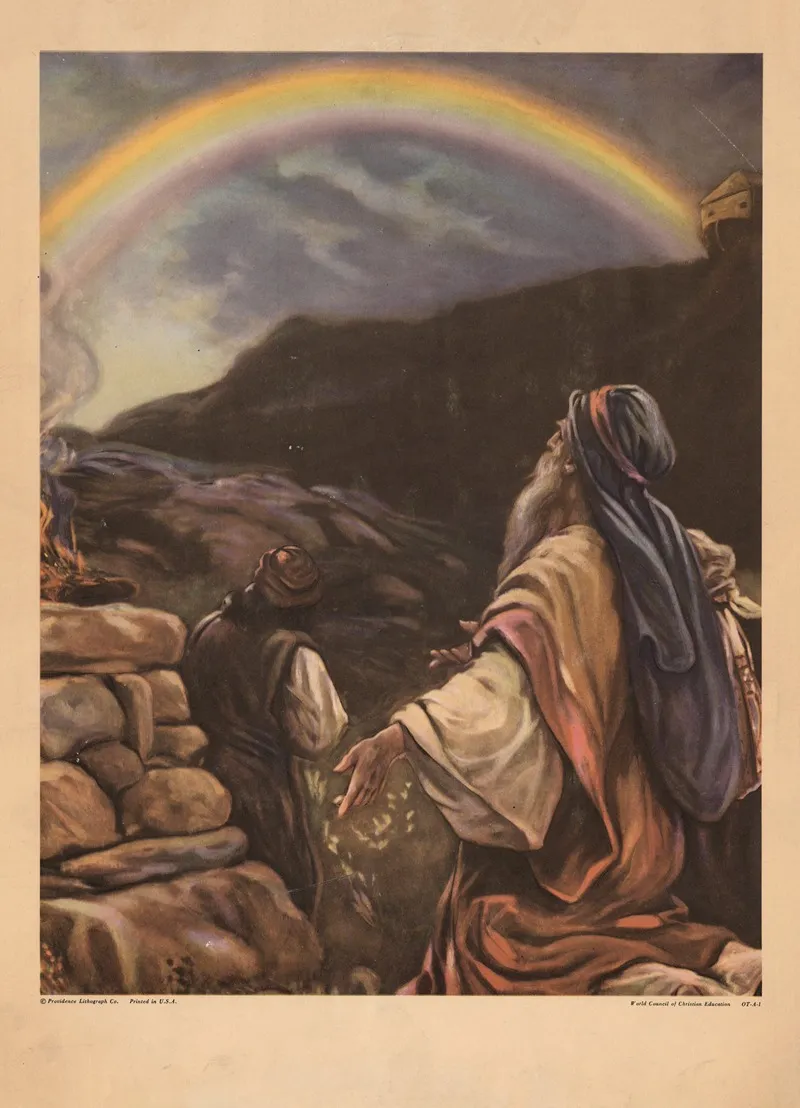 Gods Promise To Noah Wall Art by Gebhard Fugel - High-Resolution Digital Print