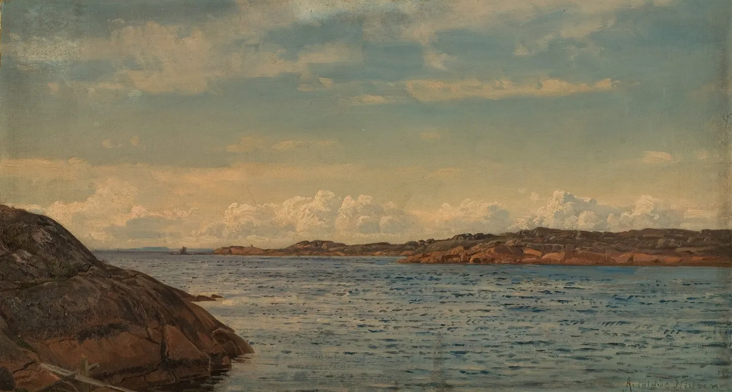 Godvaer Hvaler Wall Art by Amaldus Nielsen - High-Resolution Digital Print