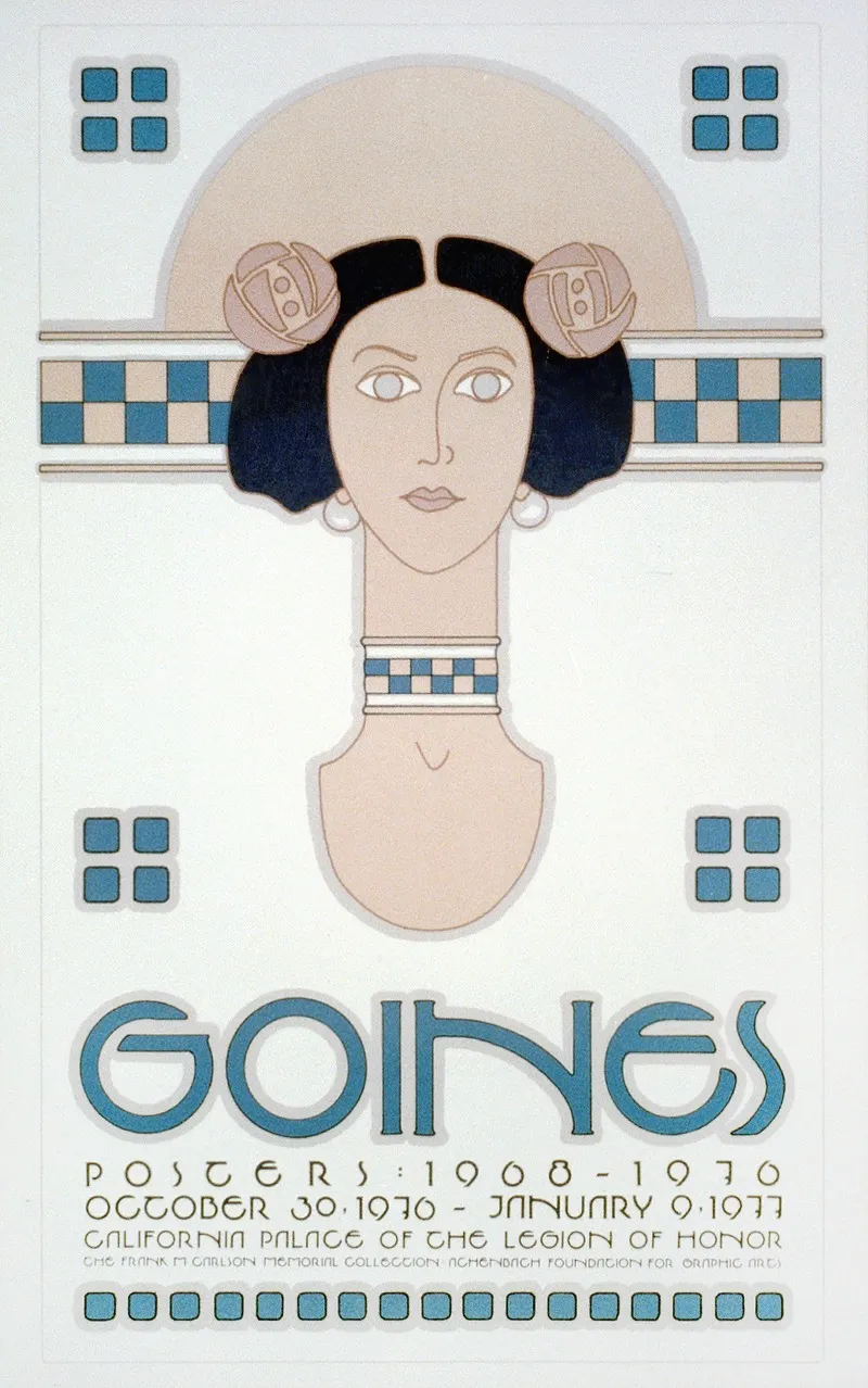 Goines Posters 1968 1976 by David Lance Goines - High-Resolution Digital Print