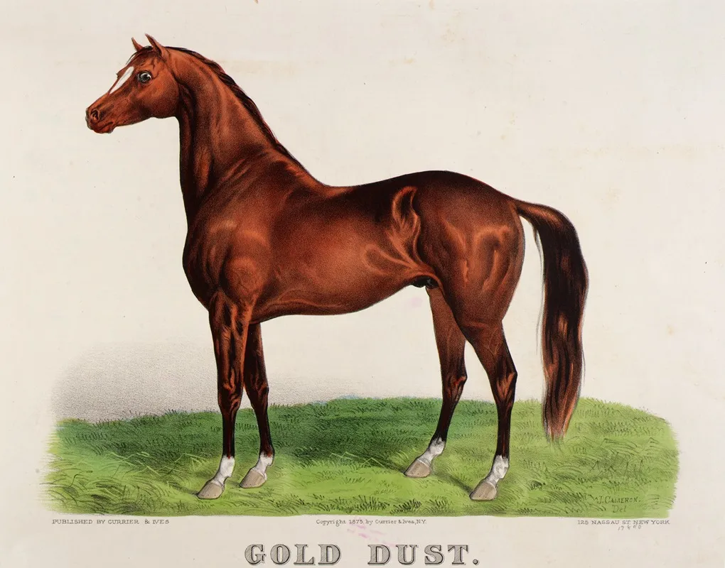Gold Dust Wall Art by John Cameron - High-Resolution Digital Print