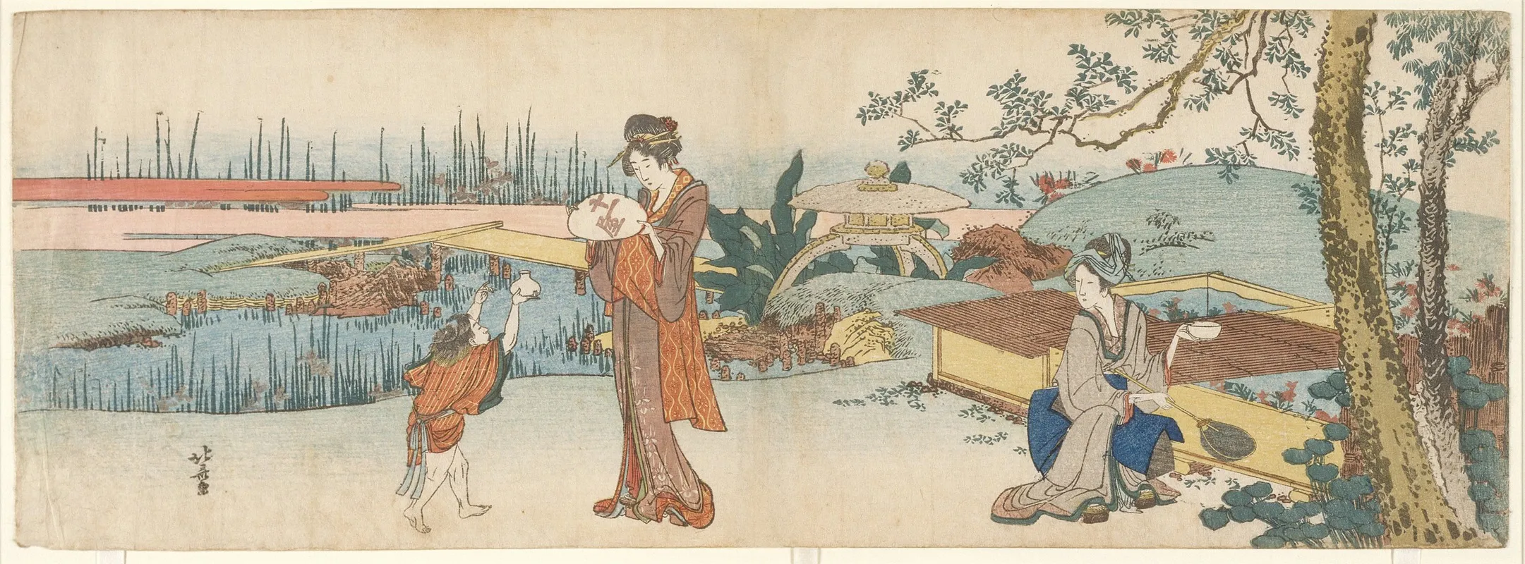 Goldfish Vendor Wall Art by Katsushika Hokusai - High-Resolution Digital Print