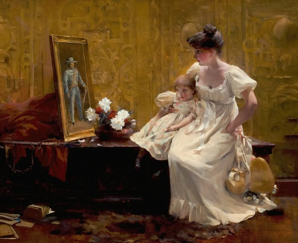 Gone But Not Forgotten Wall Art by Francis Coates Jones - High-Resolution Digital Print