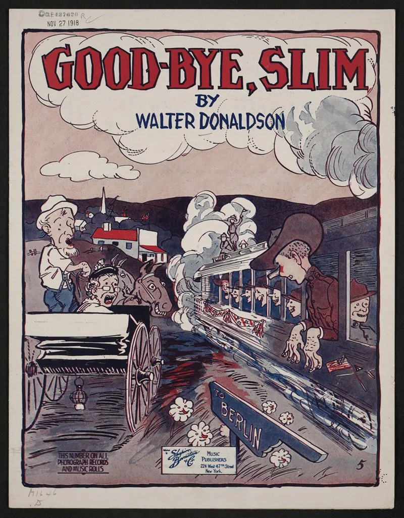 Good Bye Slim Wall Art by Anonymous - High-Resolution Digital Print