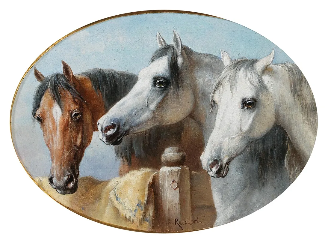 Good Friends Wall Art by Carl Reichert - High-Resolution Digital Print