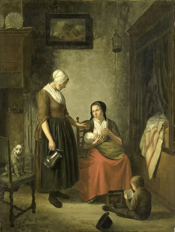 Good Neighbors Wall Art by Johannes Christiaan Janson - High-Resolution Digital Print