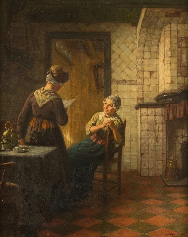 Good News 2 Wall Art by Carl Emil Mücke - High-Resolution Digital Print