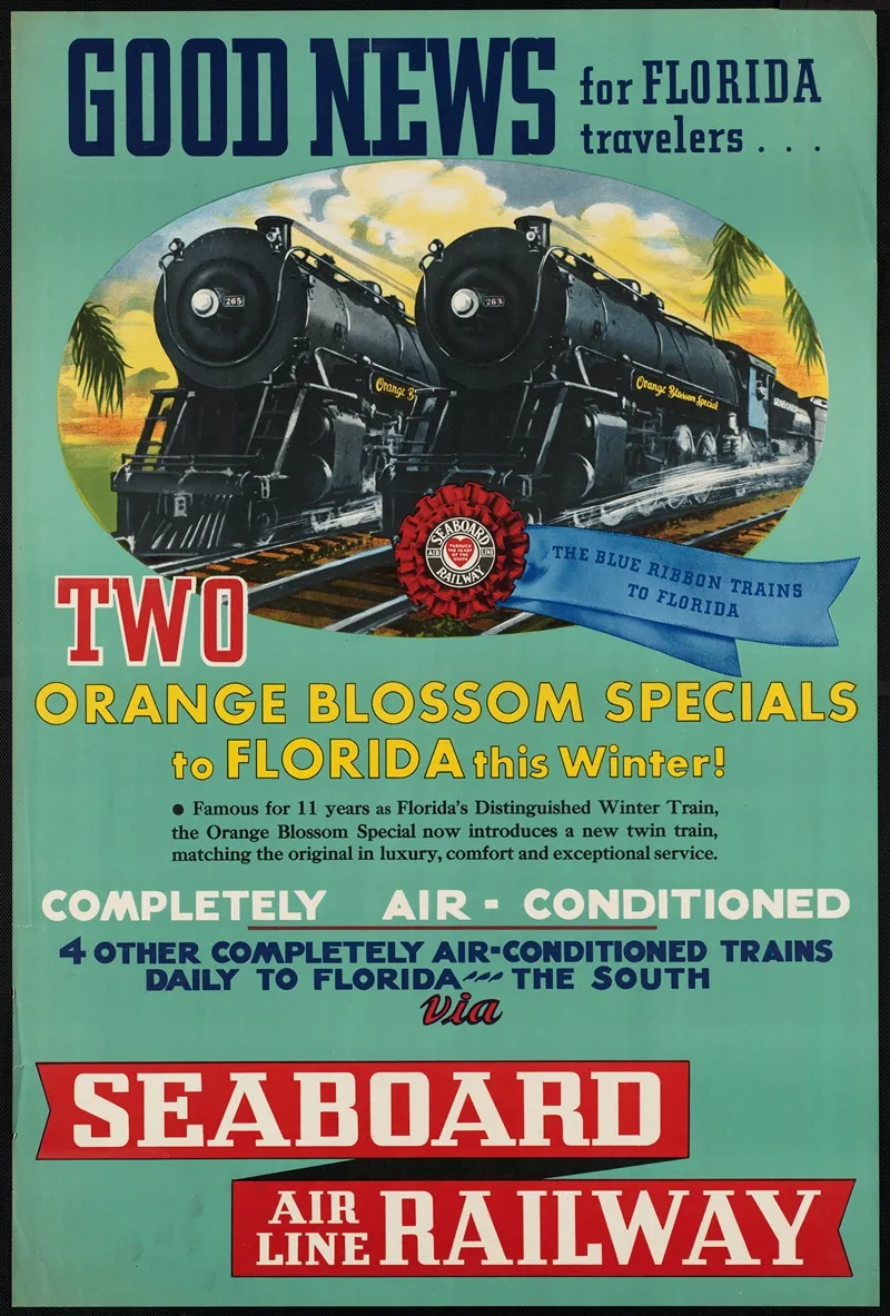 Good News For Florida Travelers Two Orange Blossom Specials To Florida This Winter