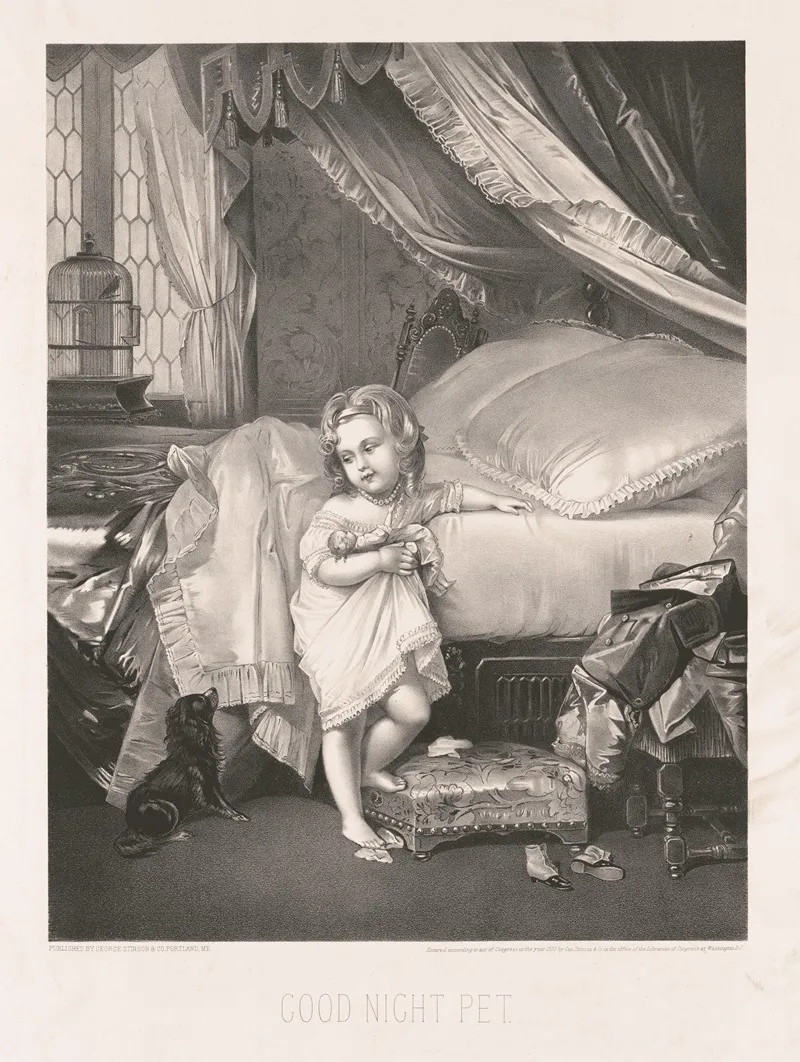 Good Night Pet Wall Art by George Stinson &amp; Co. - High-Resolution Digital Print
