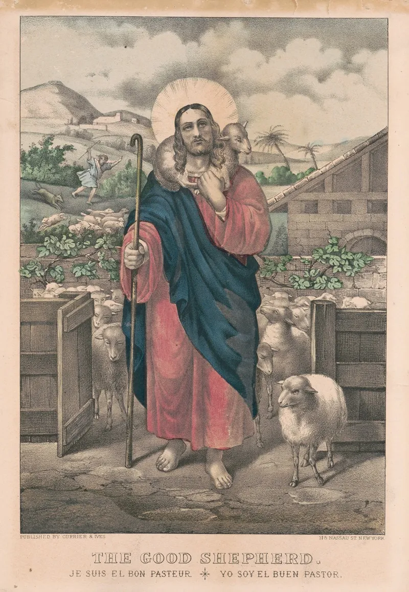 Good Shepherd Je Suis El Bon Pasteur