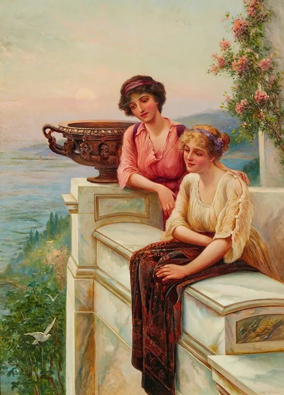 Goodbye Wall Art by Ernest Walbourn - High-Resolution Digital Print