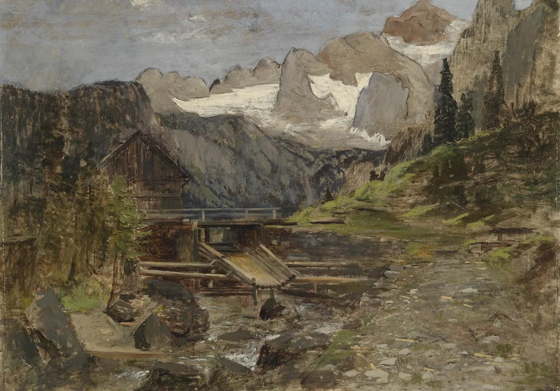 Gosaumuhle Mit Dachstein