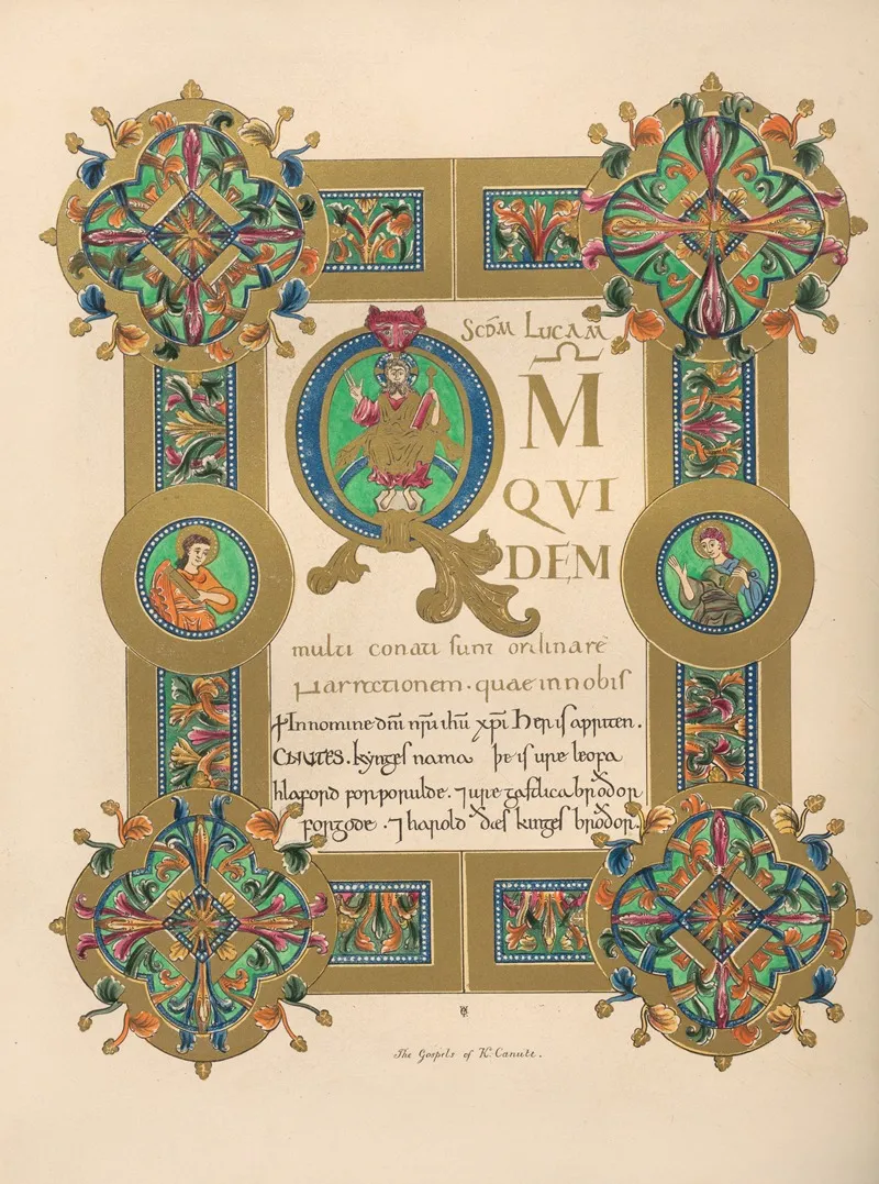 Gospels‎ ‎of‎ ‎canute Wall Art by John Obadiah Westwood - High-Resolution Digital Print