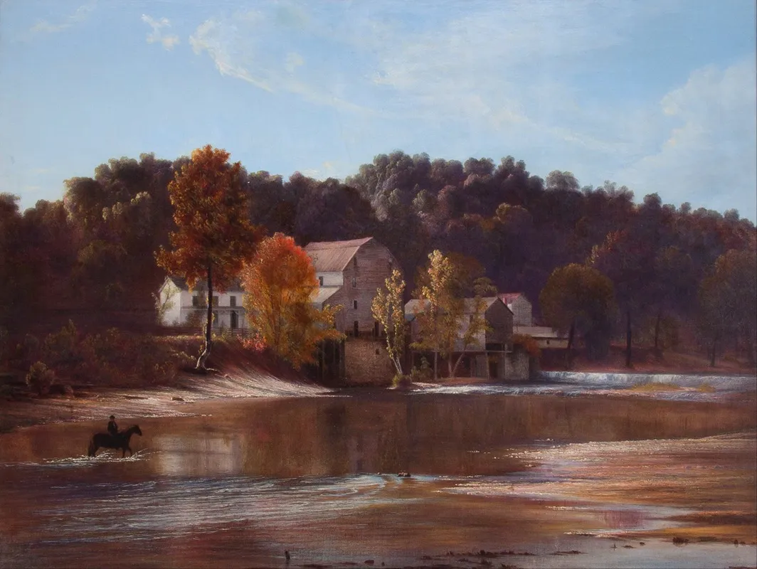 Governor Morrows Mill Wall Art by Godfrey Frankenstein - High-Resolution Digital Print