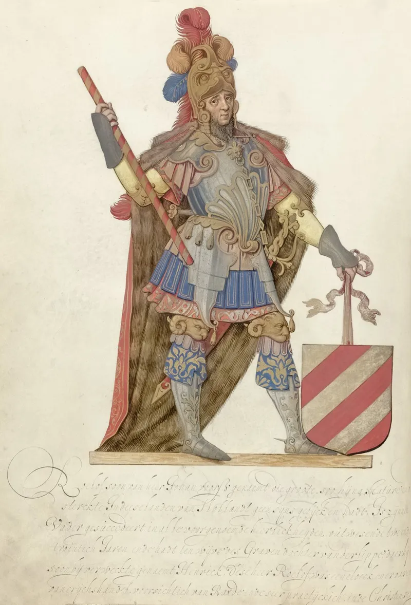 Graaf Roelof De Grote Wall Art by Nicolaes de Kemp - High-Resolution Digital Print