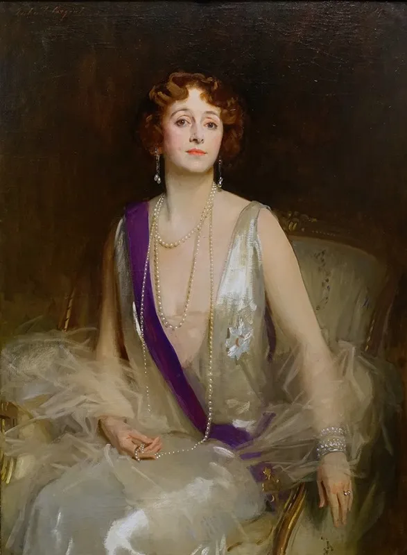 Grace Elvina Marchioness Curzon Of Kedleston Wall Art by John Singer Sargent - High-Resolution Digital Print