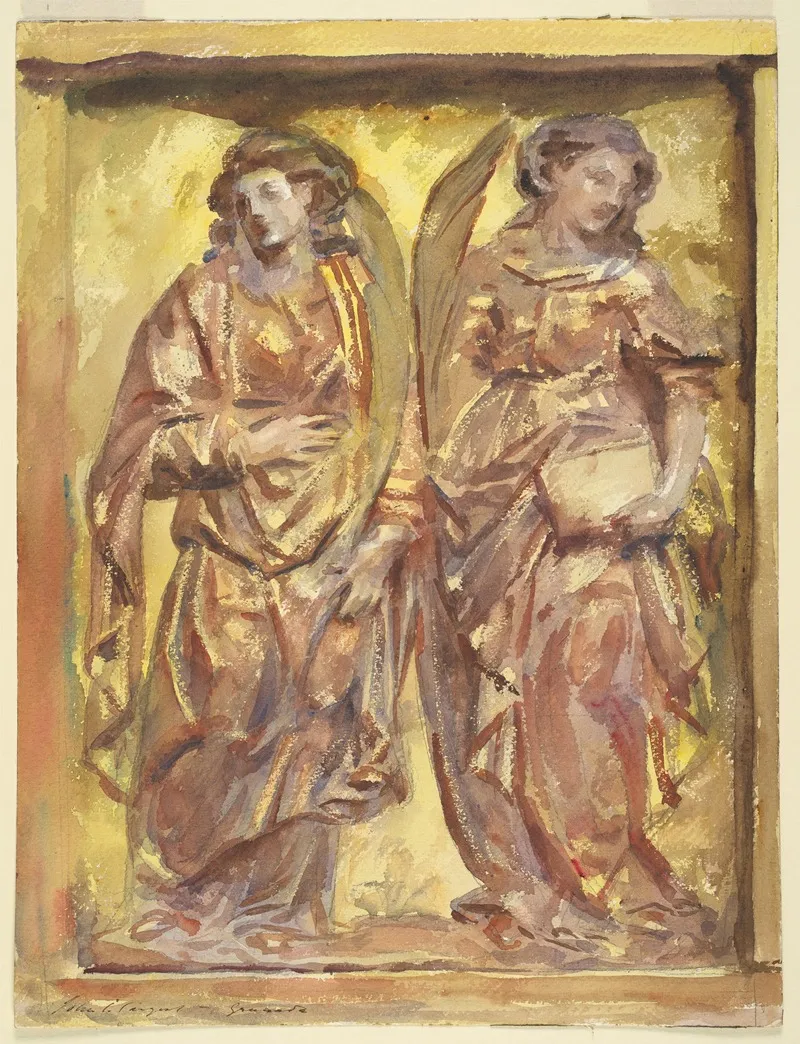 Granada Church Of San Jeronimo Granada Wall Art by John Singer Sargent - High-Resolution Digital Print