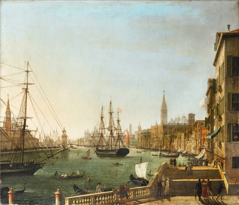 Grand Canal Venice 2 Wall Art by Giuseppe Borsato - High-Resolution Digital Print