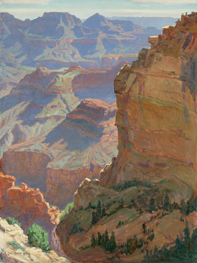Grand Canyon 2 Wall Art by Carl Oscar Borg - High-Resolution Digital Print