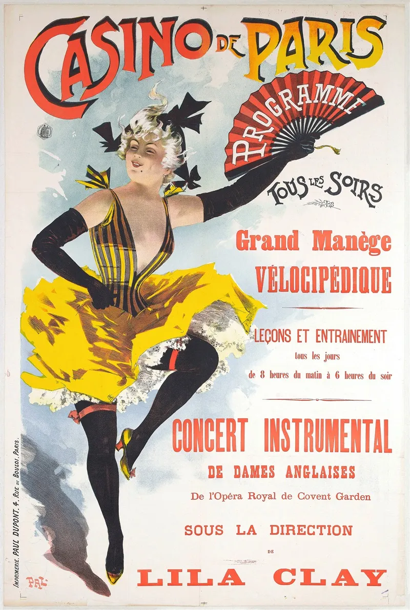 Grand Manege Velocipedique Wall Art by Pal (Jean de Paleologue) - High-Resolution Digital Print