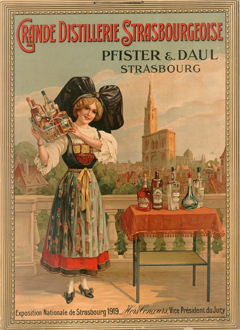 Grande Distillerie Strasbourgeoise Pfister Et Daul Strasbourg Wall Art by Anonymous - High-Resolution Digital Print