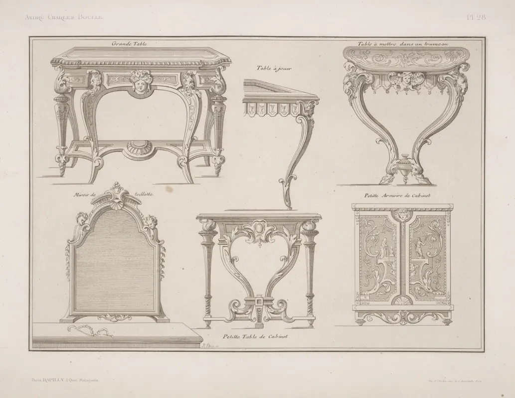 Grande Table Table A Jouer Table A Mettre Dans Un Brumeau Miroir De Toillette