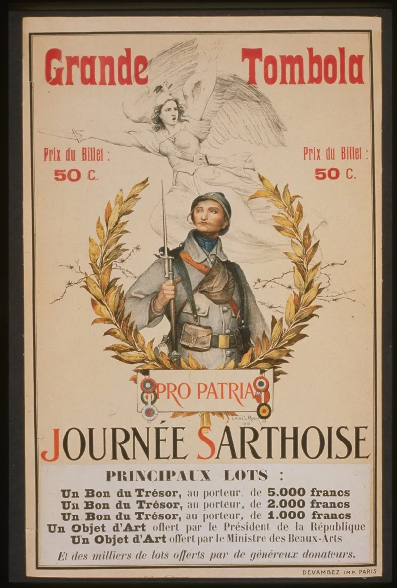 Grande Tombola Journee Sarthoise Pro Patria Wall Art by Lionel Royer - High-Resolution Digital Print