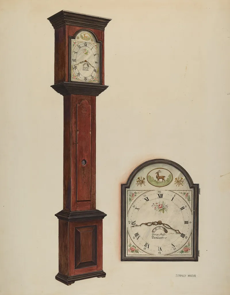 Grandfather Clock 17