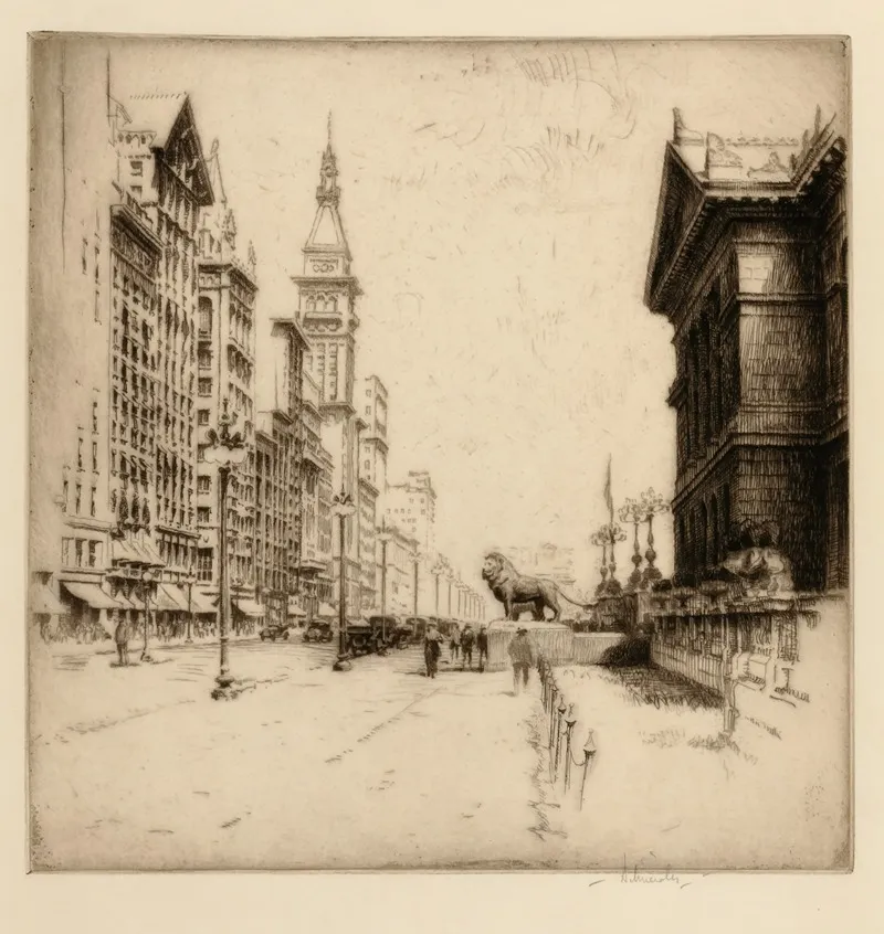 Grant Park Wall Art by Otto J. Schneider - High-Resolution Digital Print
