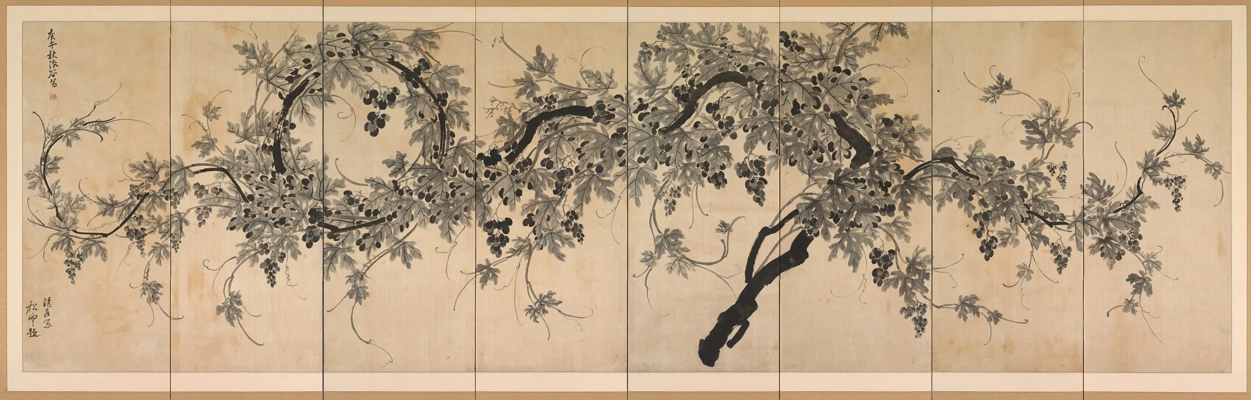 Grapevine Wall Art by Choe Seok-hwan - High-Resolution Digital Print