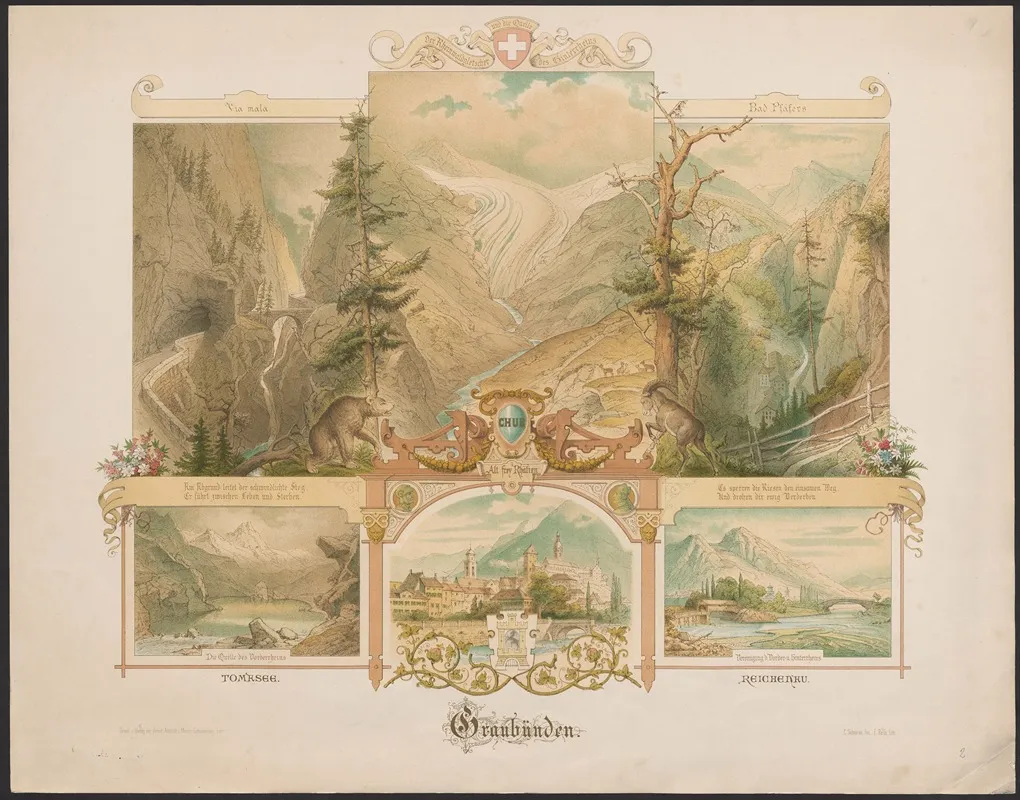 Graubunden Wall Art by Caspar Scheuren - High-Resolution Digital Print