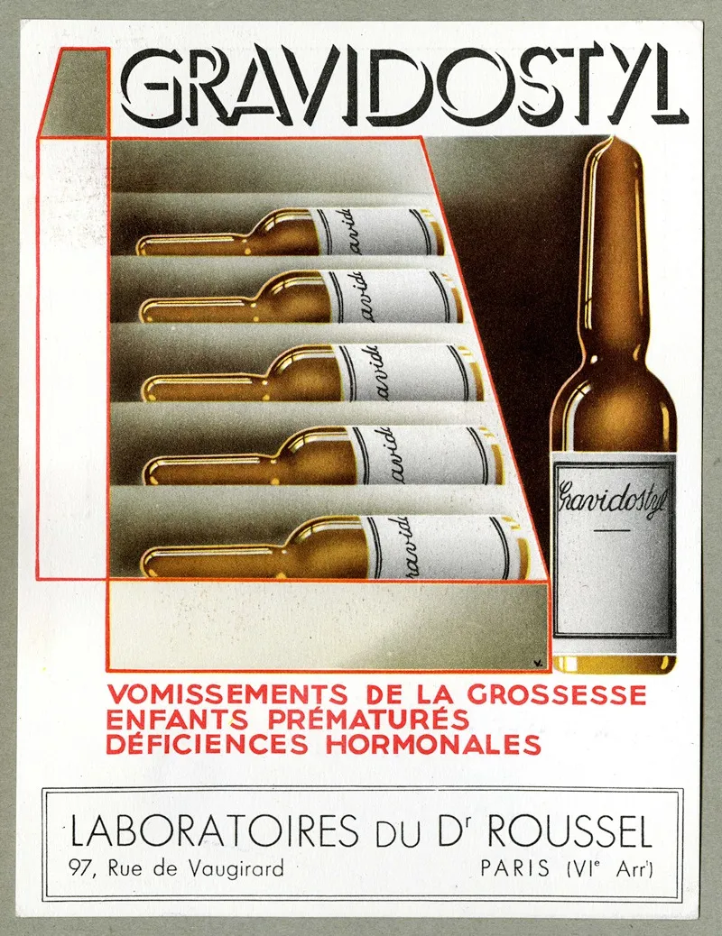 Gravidostyl 3 Wall Art by Laboratoires du docteur Roussel - High-Resolution Digital Print
