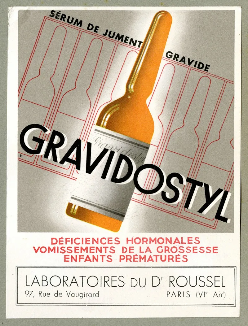 Gravidostyl Wall Art by Laboratoires du docteur Roussel - High-Resolution Digital Print