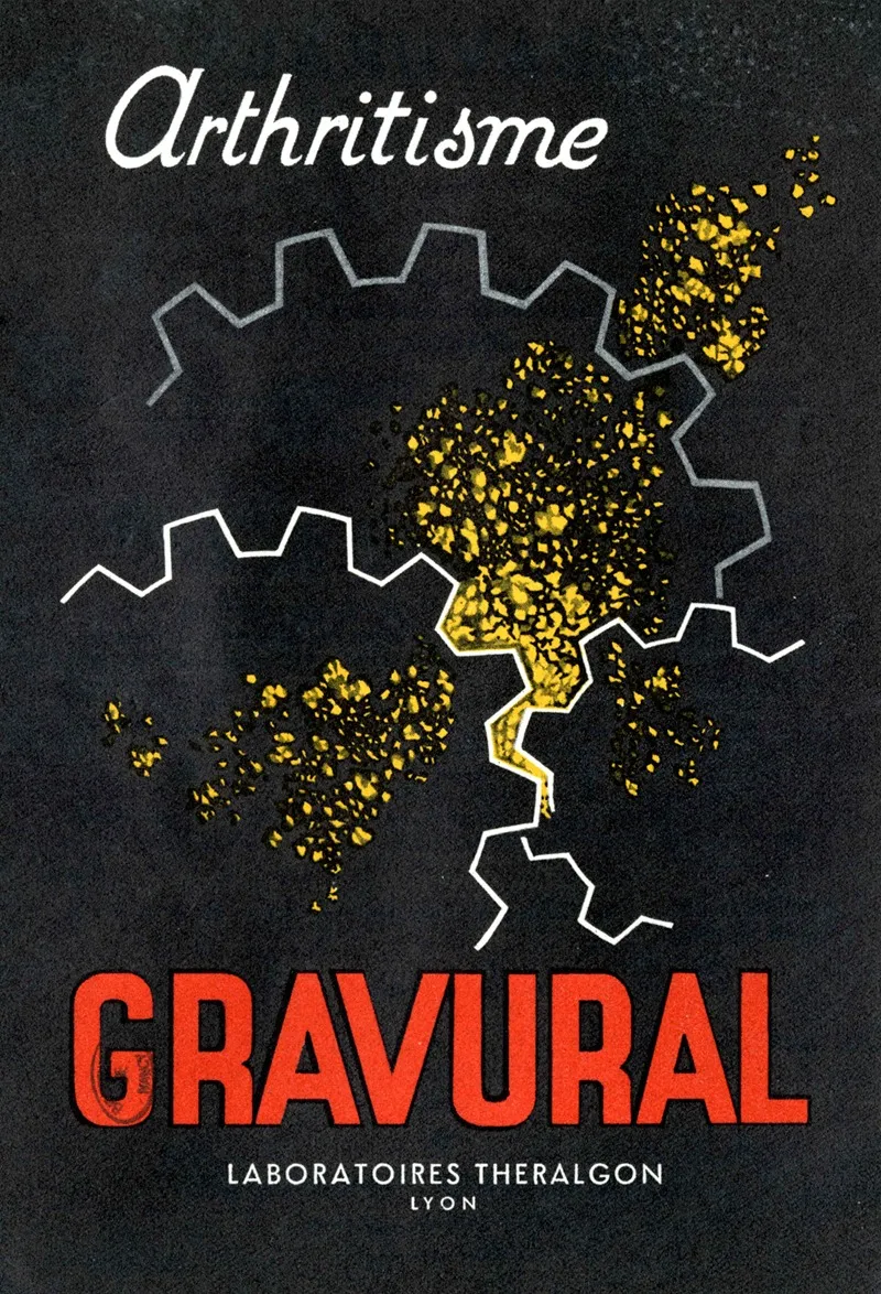 Gravural Wall Art by Laboratoires Theralgon - High-Resolution Digital Print