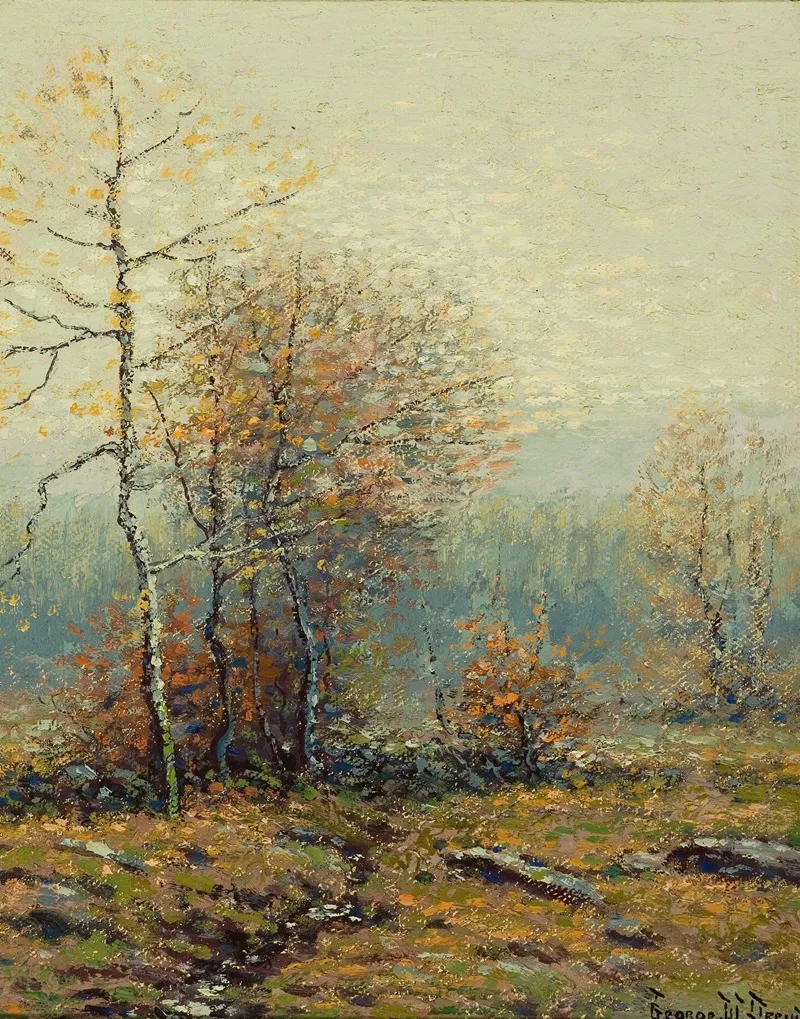 Gray Day December Wall Art by George W. Drew - High-Resolution Digital Print