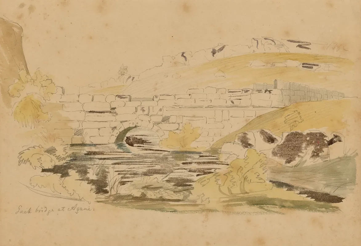 Greek Bridge At Azani