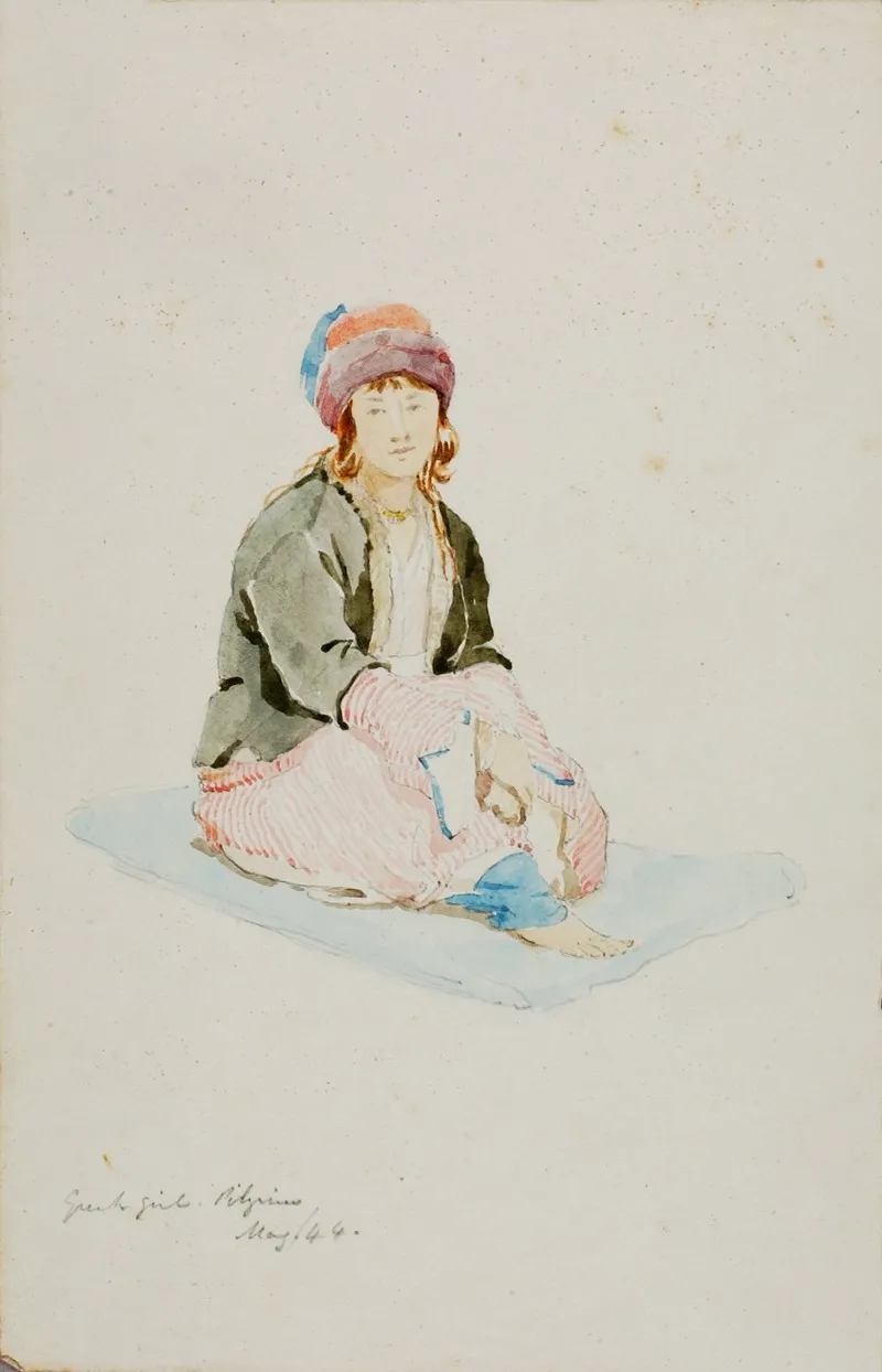 Greek Girl Pilgrim