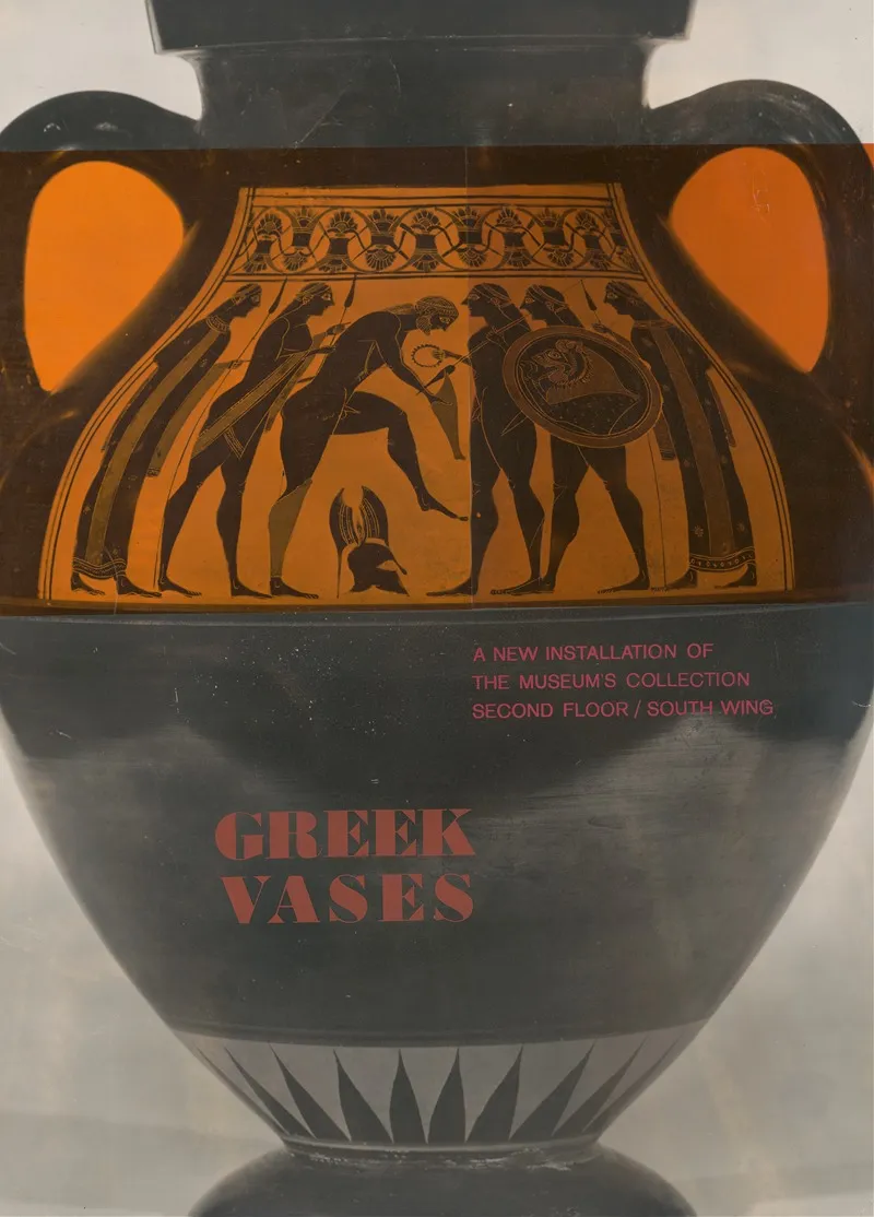 Greek Vases Wall Art by Stuart Silver - High-Resolution Digital Print