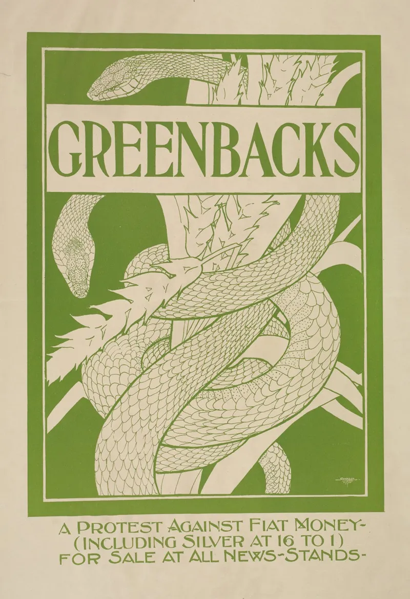 Greenbacks Wall Art by Anonymous - High-Resolution Digital Print