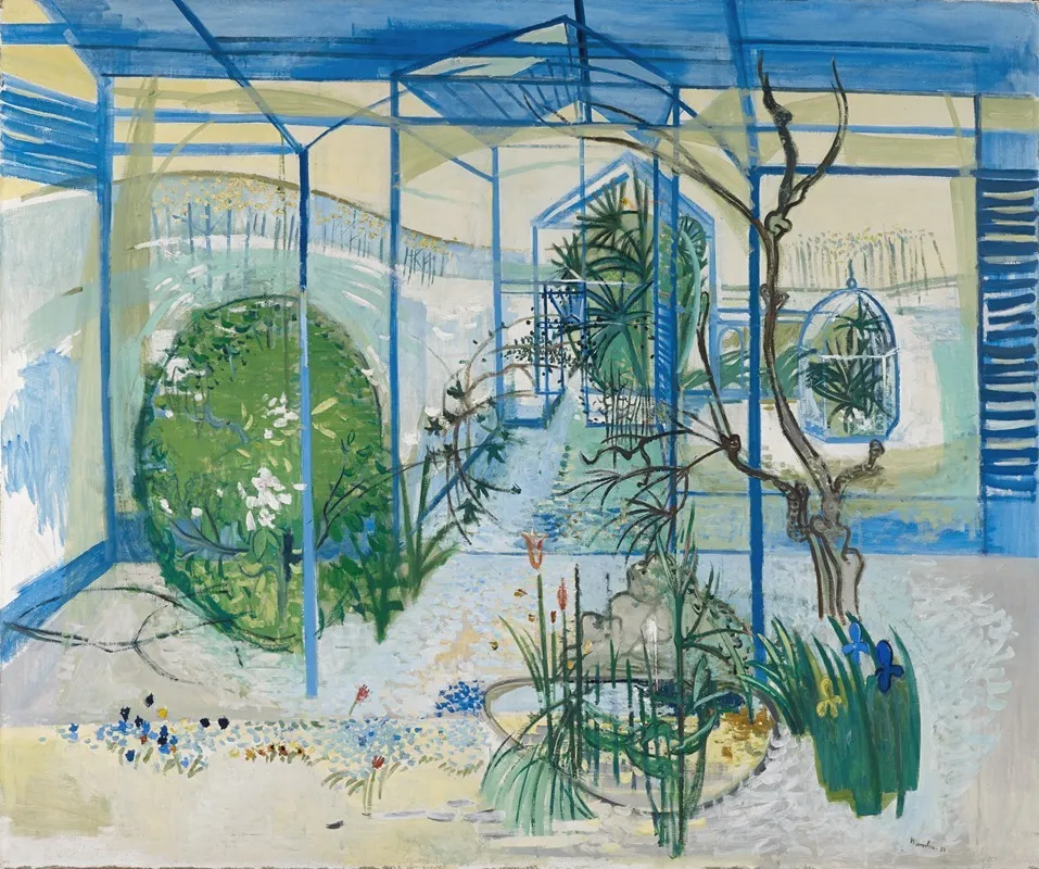 Greenhouse Wall Art by Walter Kurt Wiemken - High-Resolution Digital Print
