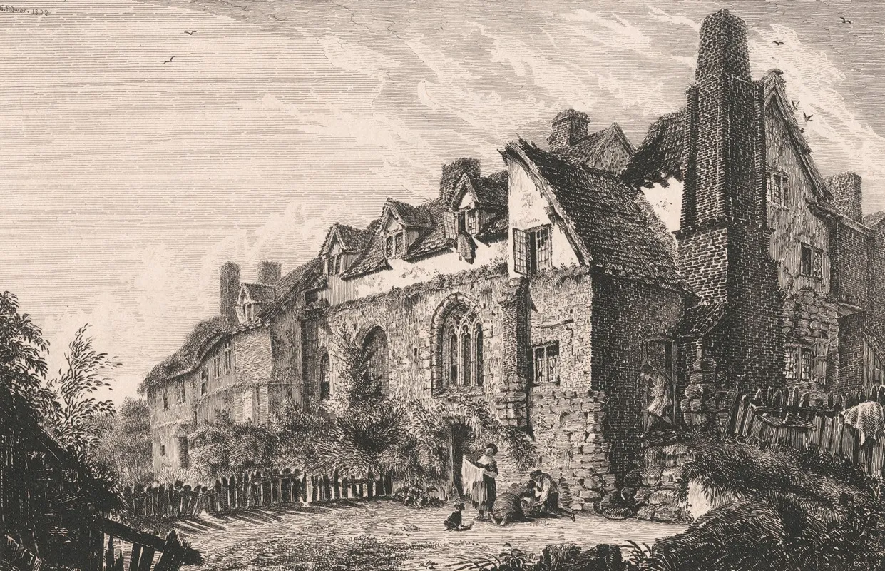 Grey Friars Wall Art by Edward Pryce Owen - High-Resolution Digital Print