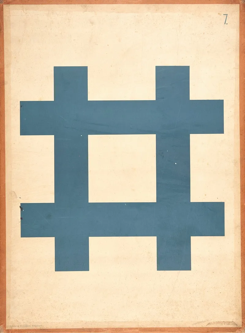 Grid Wall Art by Chr. J. Cato - High-Resolution Digital Print